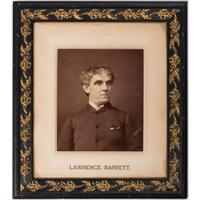 Edwin Booth, Brother of John Wilkes Booth, & Lawrence Barrett, Large Format Photographs by Gutekunst
