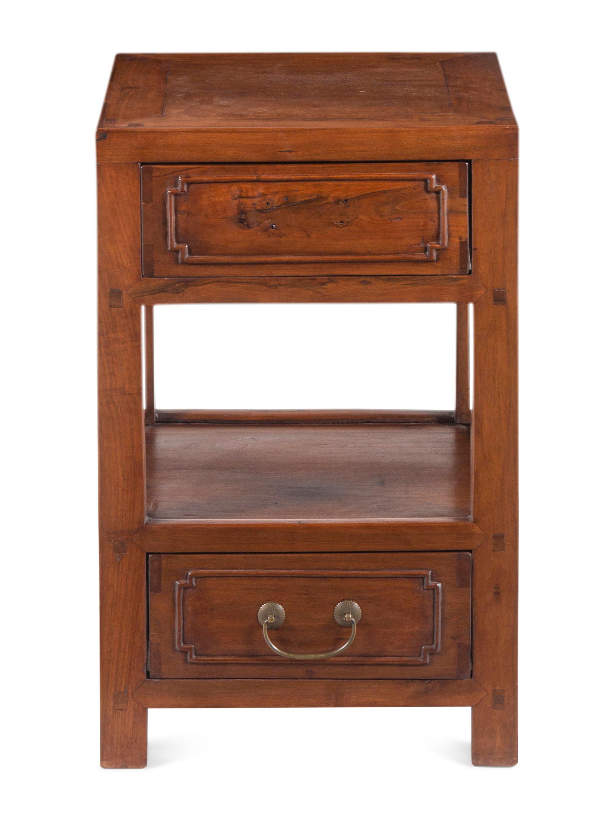 A Chinese Elmwood Side Table