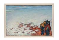Horses in Snow