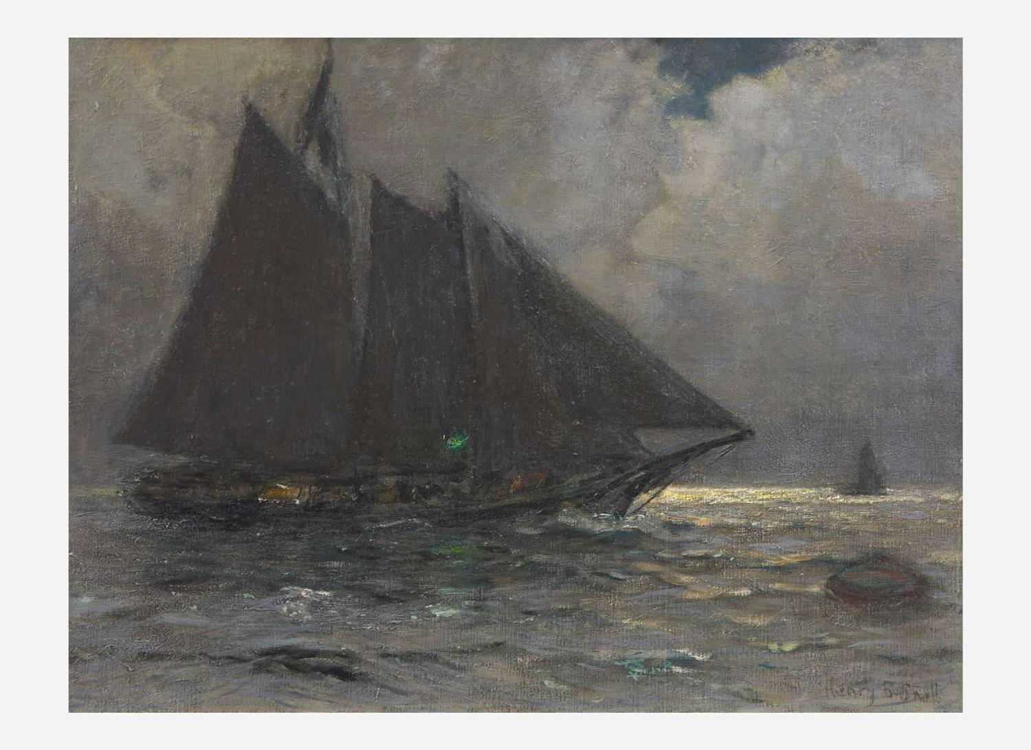 Henry Bayley Snell (American, 1858–1943) - Moonlight