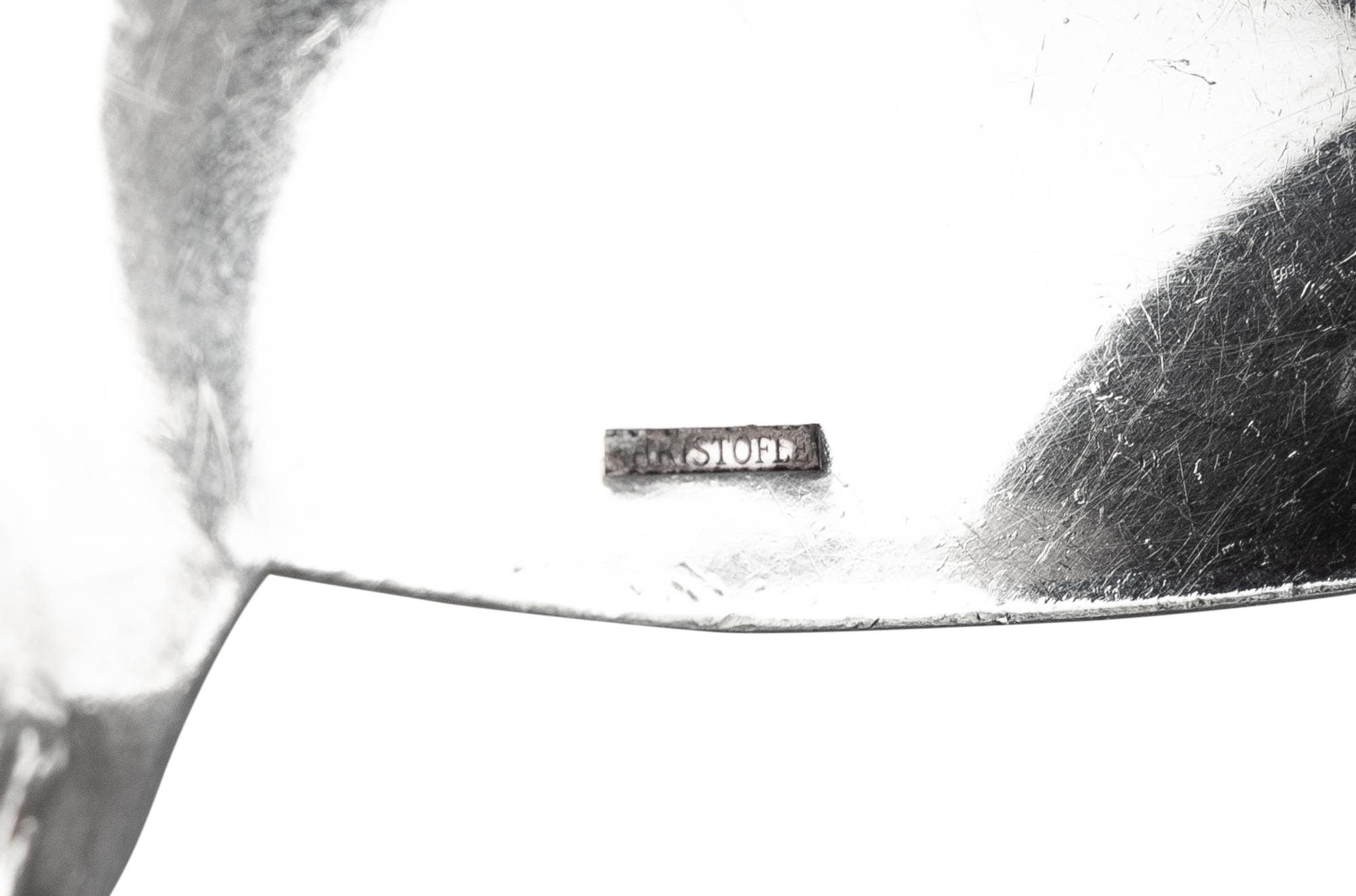 A Christofle Marly Silver-Plate Flatware Service