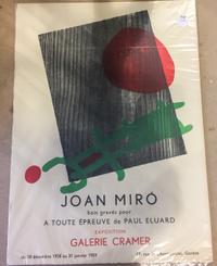 A Joan Miro Poster 18 1/4 x 14 7/8 inches.
