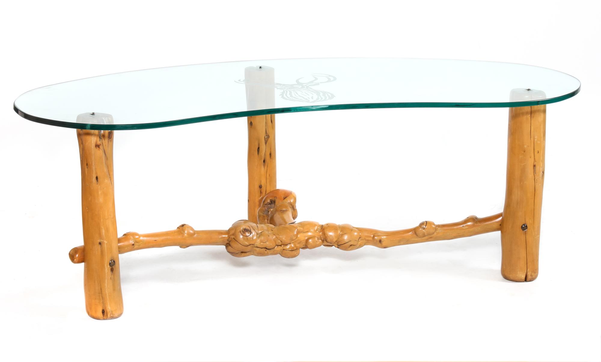 Collection of Western Style Uptown Furniture Accessories Height 18 1/2 x width 51 3/4 x depth 21 inches