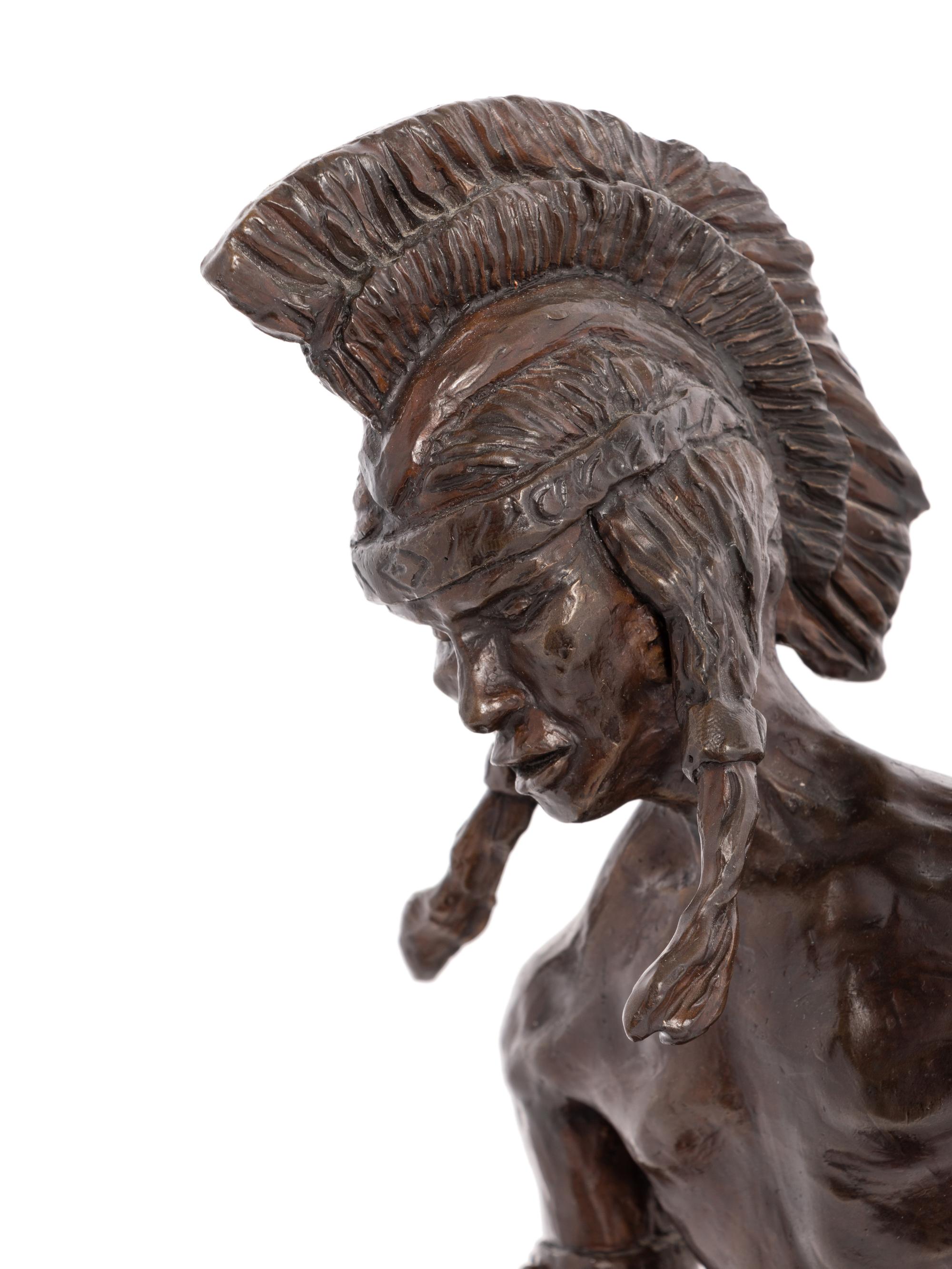 Two Works: Taos Hoop Dancer , edition 2/12, 1972 and Buffalo Dancer , edition 2/15, 1974