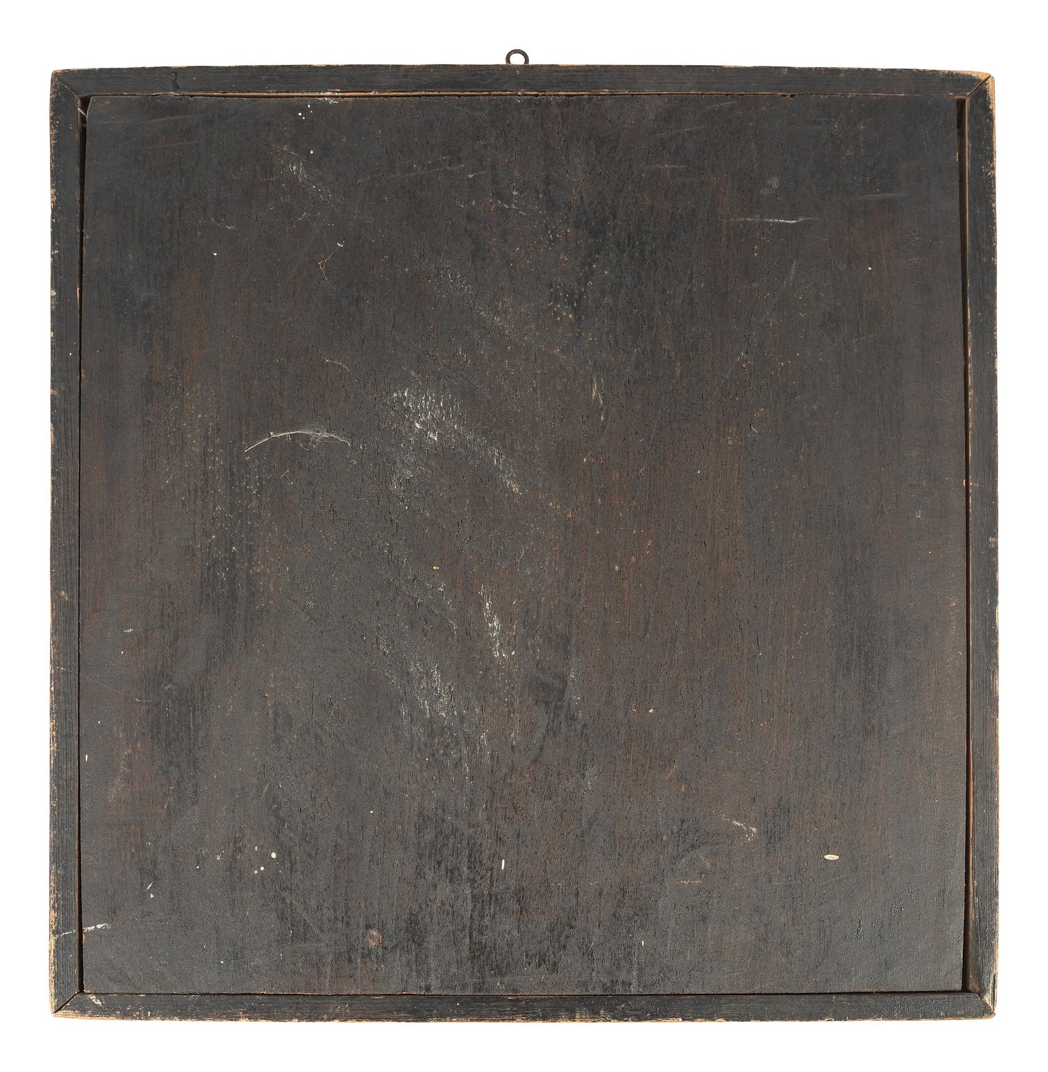 Three Polychrome Paint Decorated Game Boards