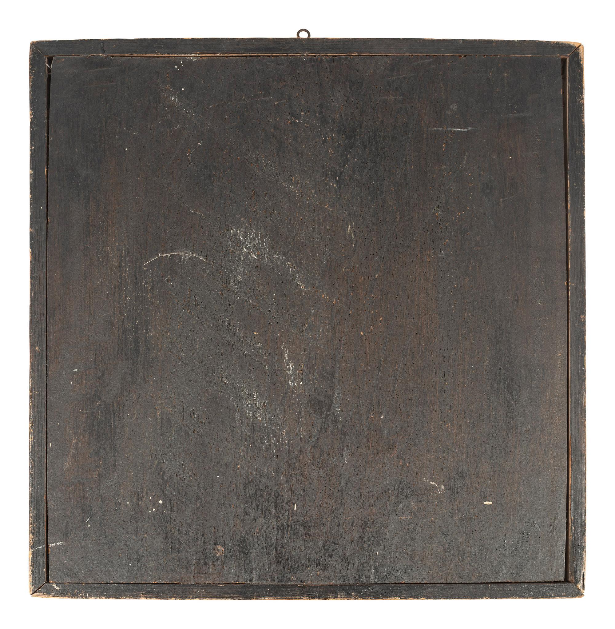 Three Polychrome Paint Decorated Game Boards