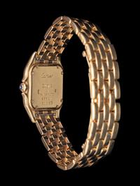 CARTIER, 18K YELLOW GOLD 'PANTHÈRE' WATCH