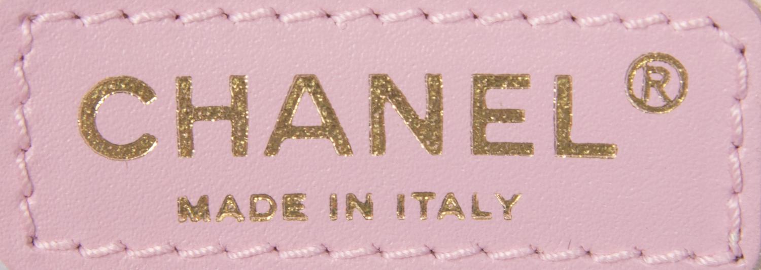 Chanel, Pink Jacquard Handbag