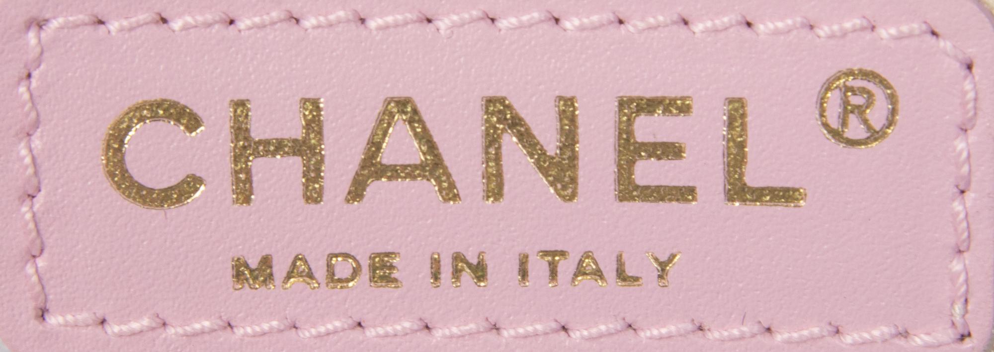 Chanel, Pink Jacquard Handbag