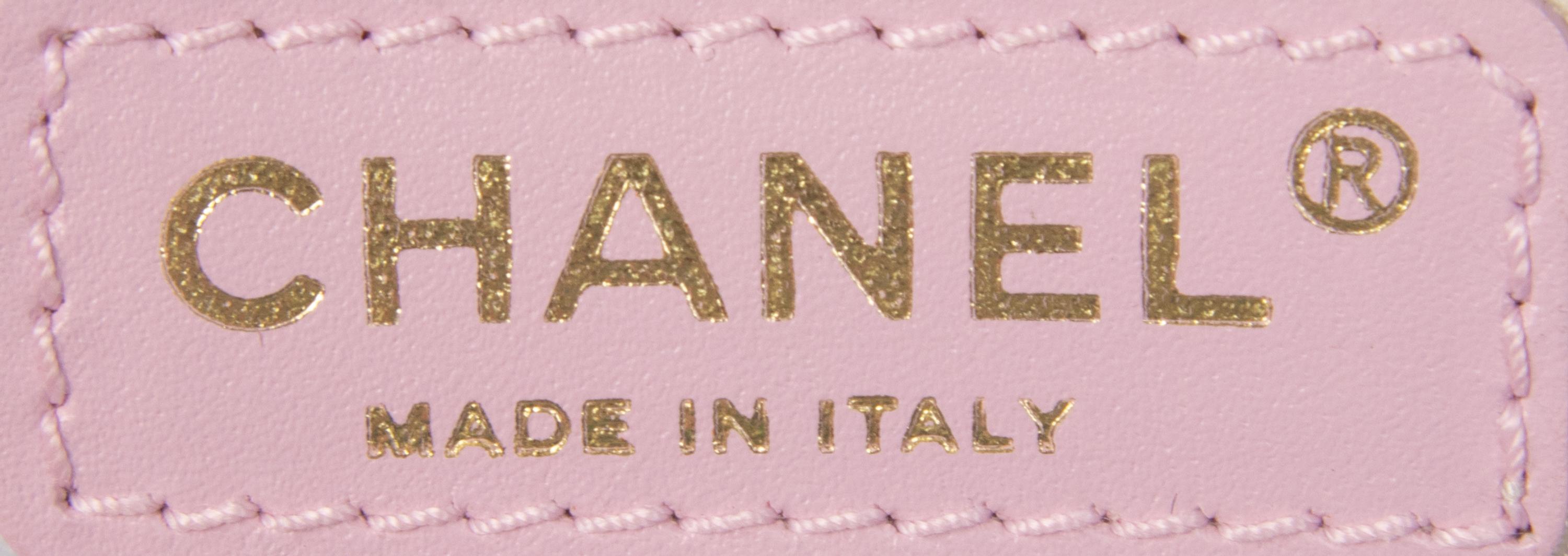 Chanel, Pink Jacquard Handbag