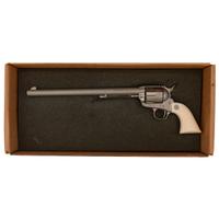 *Nickel Colt Buntline Special 44-40 Single Action Army Revolver in Cardboard Box