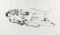 Tom Wesselmann, (American 1931-2004), Monica with Purple Robe, 1990