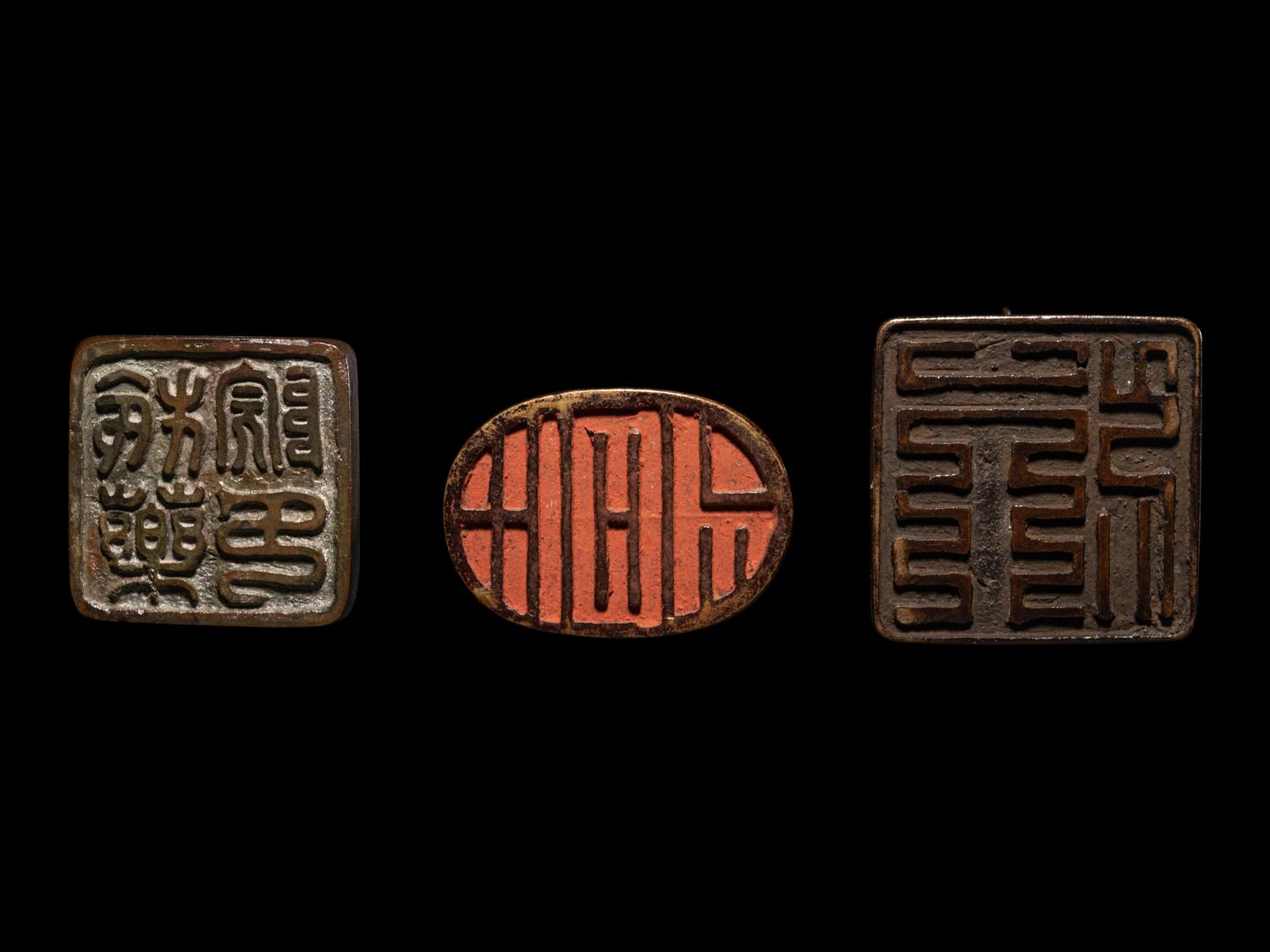 Six Japanese Bronze Articles