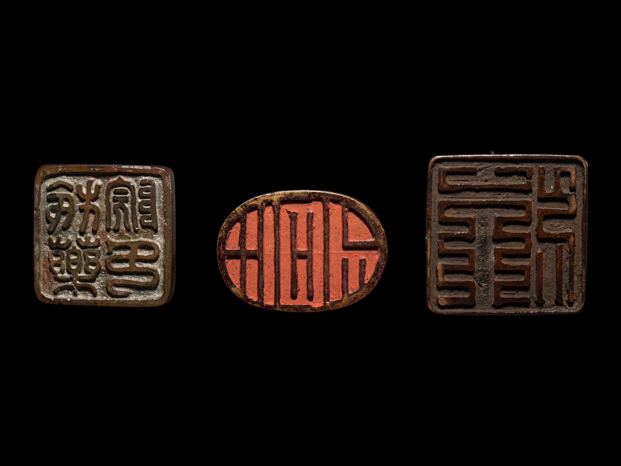 Six Japanese Bronze Articles