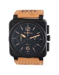 BELL & ROSS, CERAMIC 'BR03-94 HERITAGE' CHRONOGRAPH WATCH