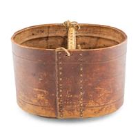Yup'ik Bentwood Bucket, with Handle