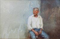 William Sharer 5 3/8 x 8 3/8 inches — (American, b. 1934)
