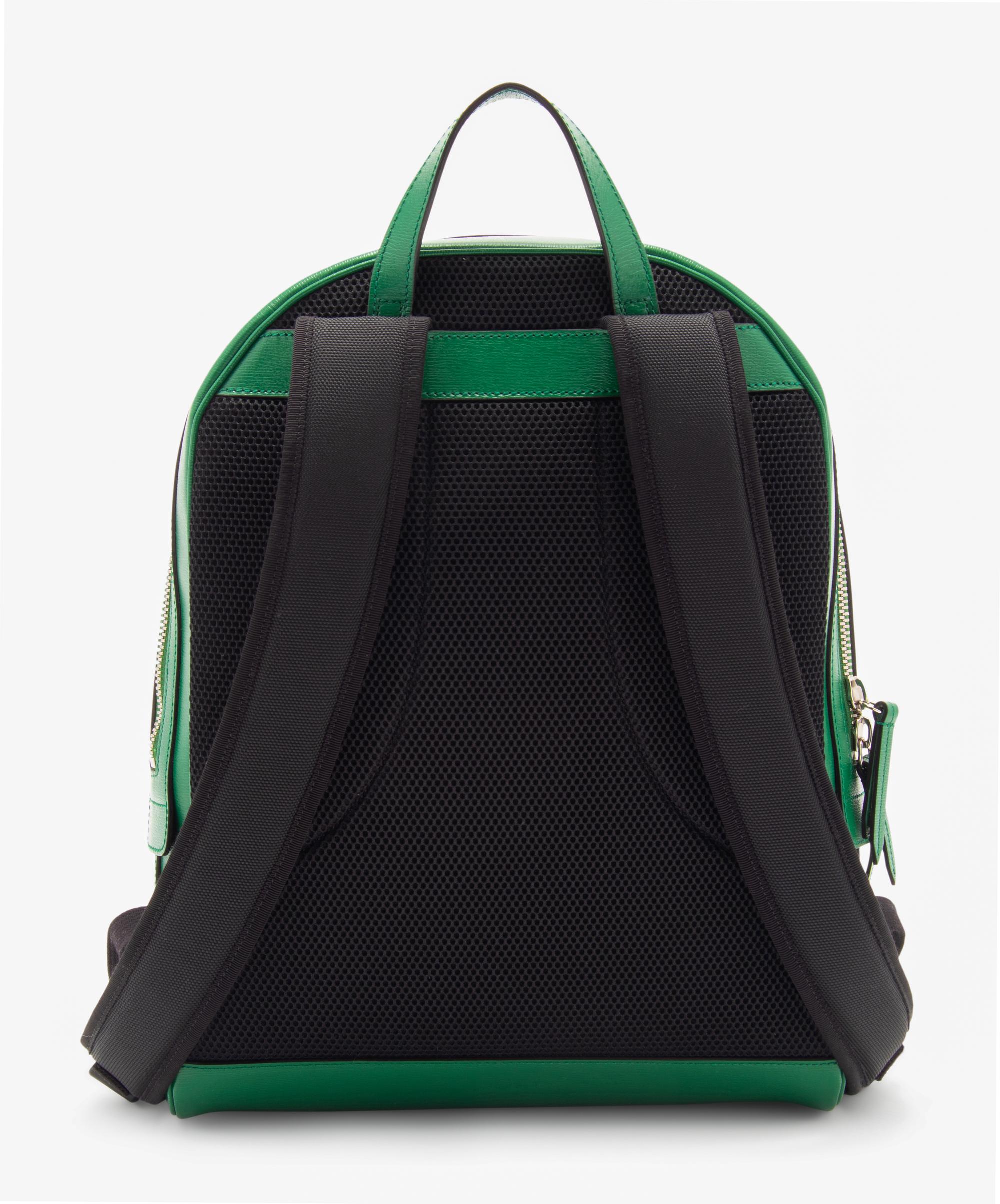 Gucci Limited Edition Backpack in Green Leather with Kingsnake Print, Alessandro Michele, Autumn Winter Precollection 2017