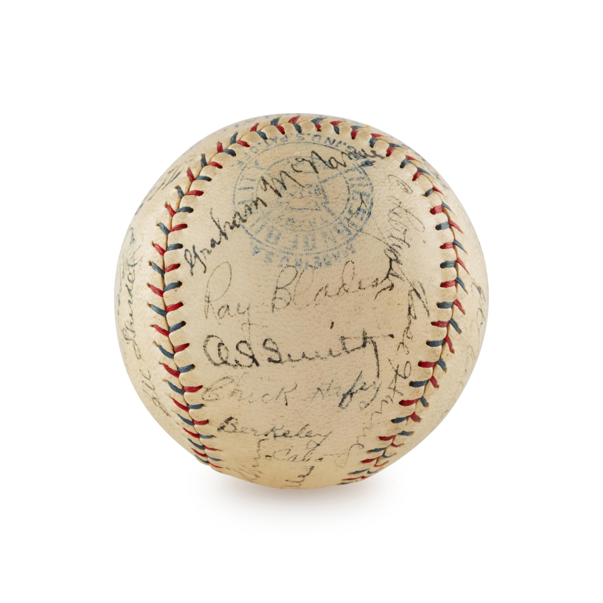 A 1928 St. Louis Cardinals Team Signed Autograph Baseball (Beckett Authentication Services)