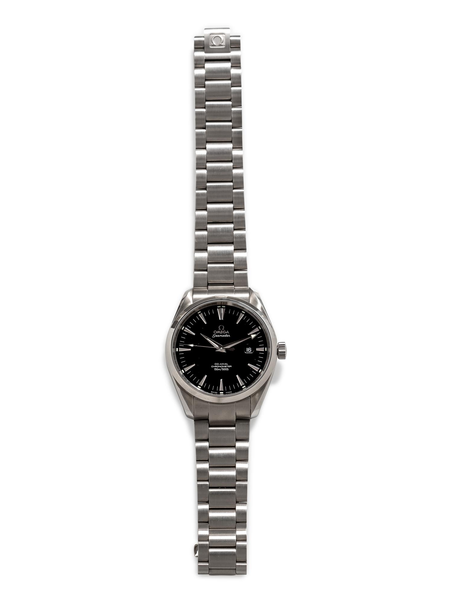 Omega, Stainless Steel 'Seamaster Aqua Terra' Wristwatch