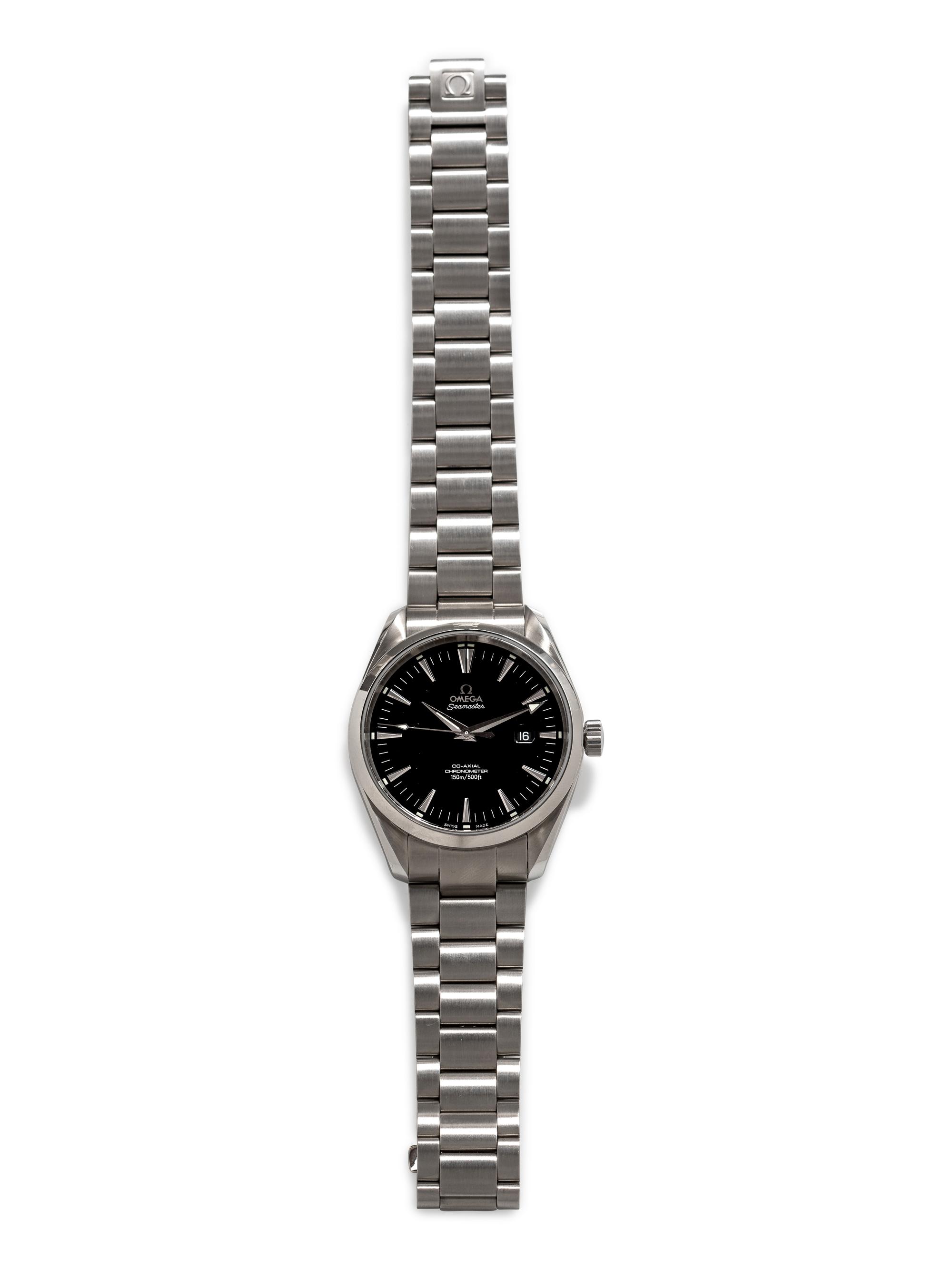 Omega, Stainless Steel 'Seamaster Aqua Terra' Wristwatch