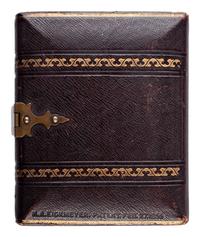 [CALIFORNIA]. -– [GOLD RUSH.] Sixth plate ambrotype of Edward Wright. Marysville, CA: J. Ruth's Gallery, ca 1856.