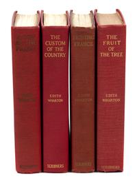 [WHARTON, Edith (1862-1937)]. A group of 4 works, comprising: