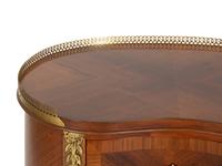 A Louis XV Style Gilt Bronze Mounted Parquetry Chiffonnier