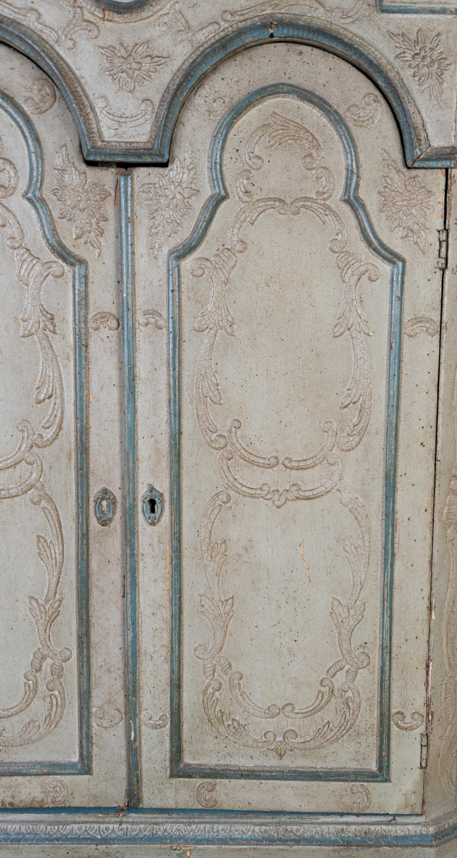 A Venetian Painted Secretary