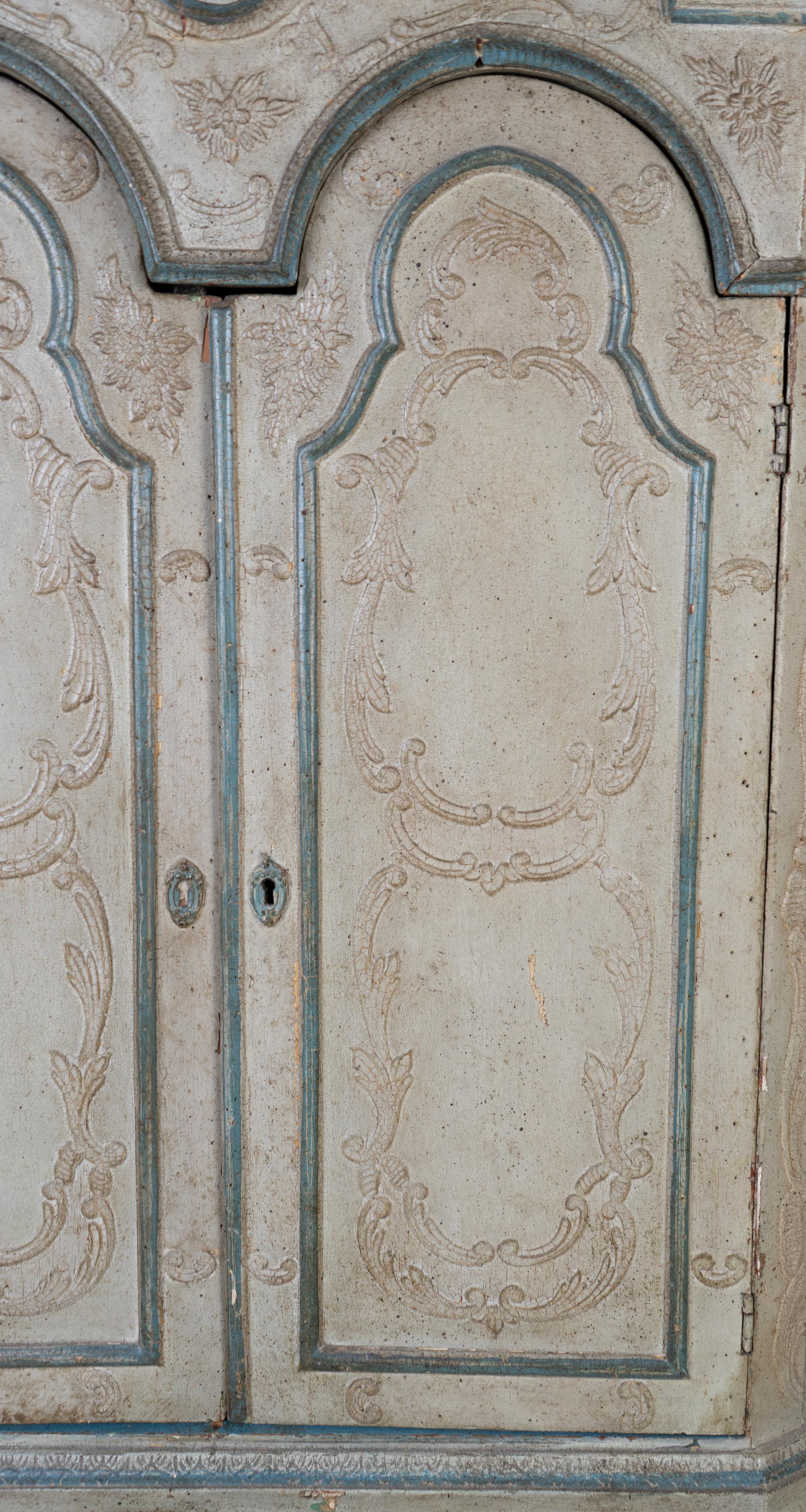 A Venetian Painted Secretary
