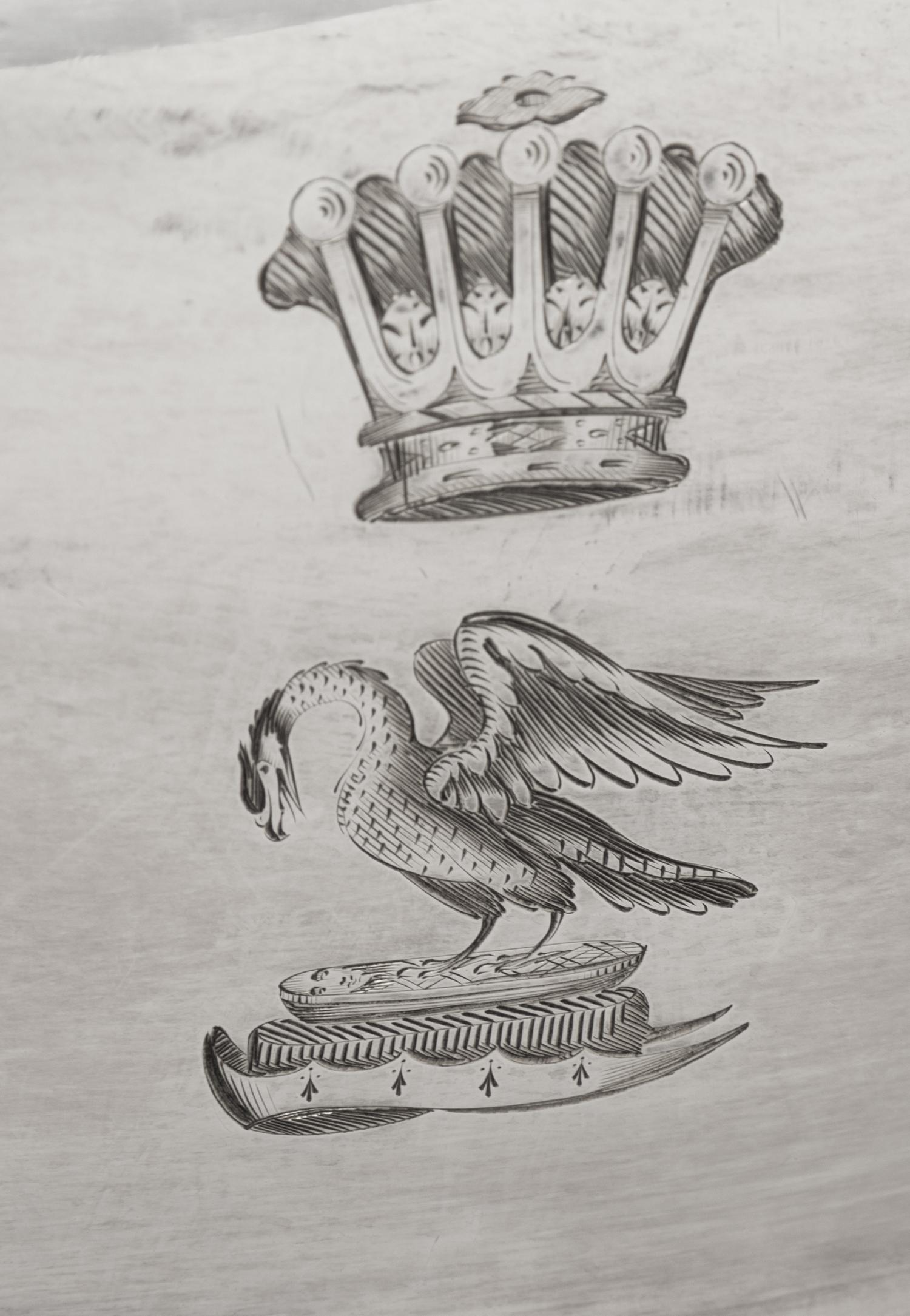 An English Silver-Plate Cloche and Warming Dish