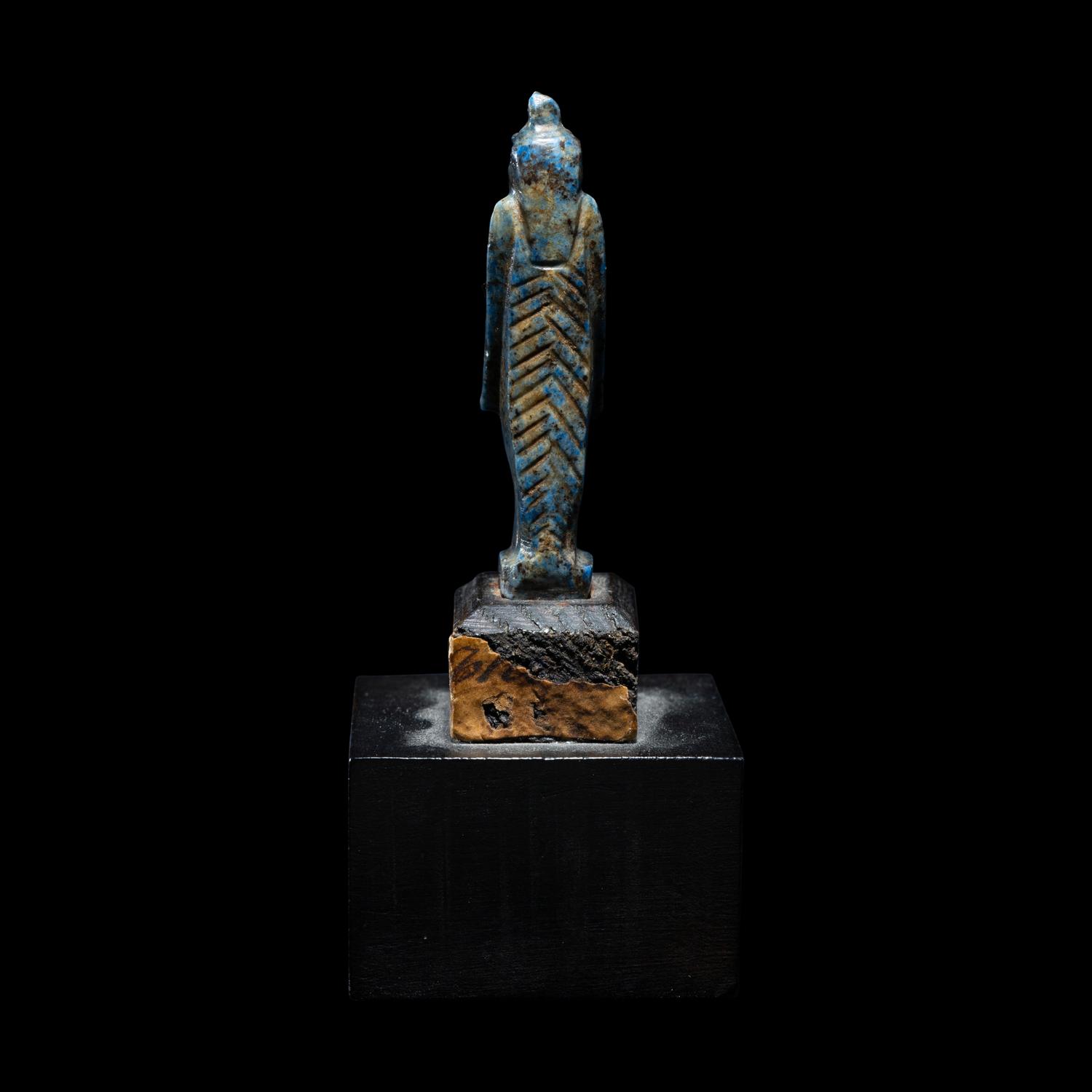 An Egyptian Lapis Lazuli Taweret