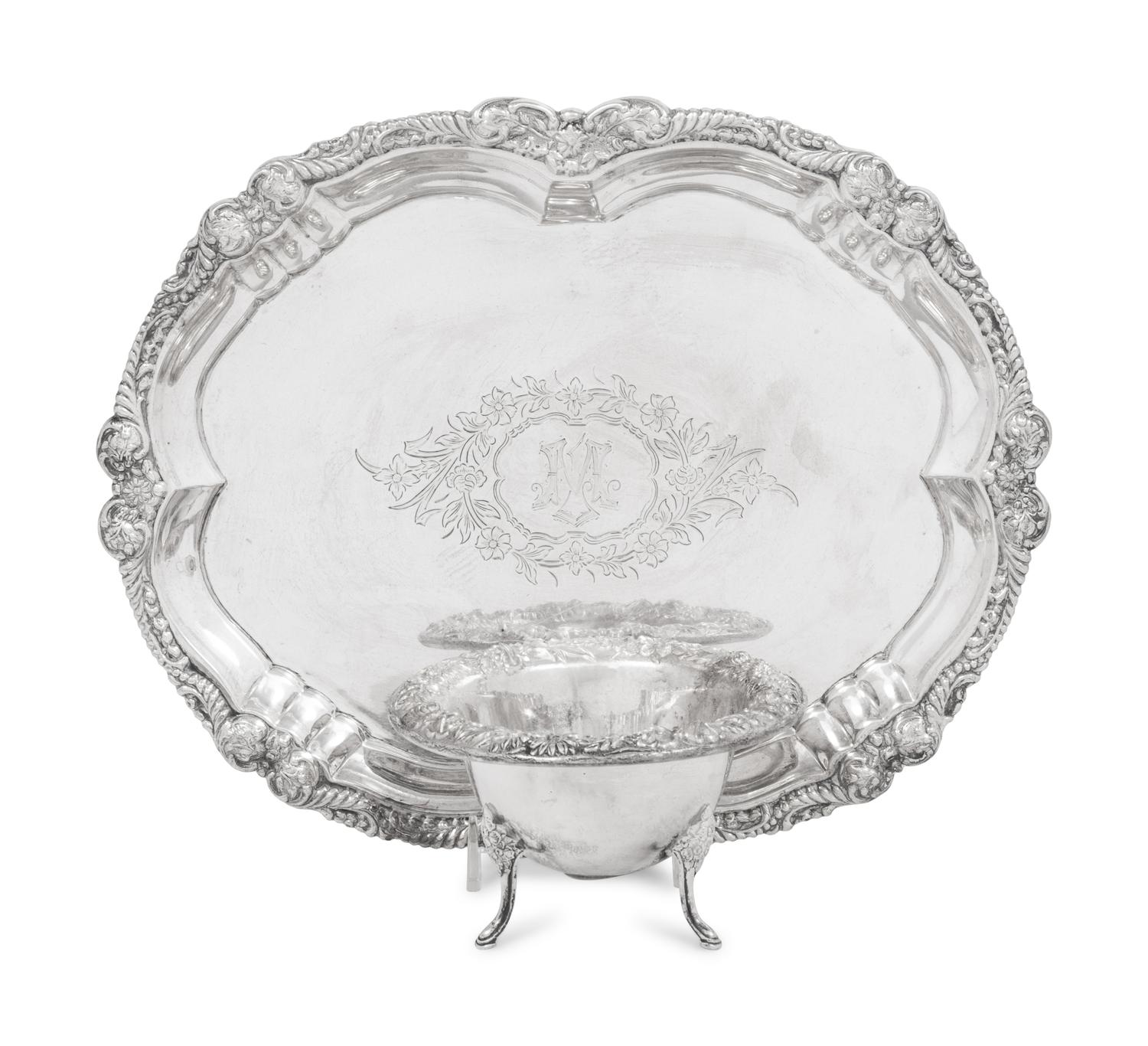 Two American Silver Table Articles