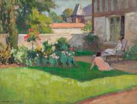 Repos dans le jardin