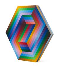 Victor Vasarely, (French/Hungarian, 1906-1997), Kedzi, 1990