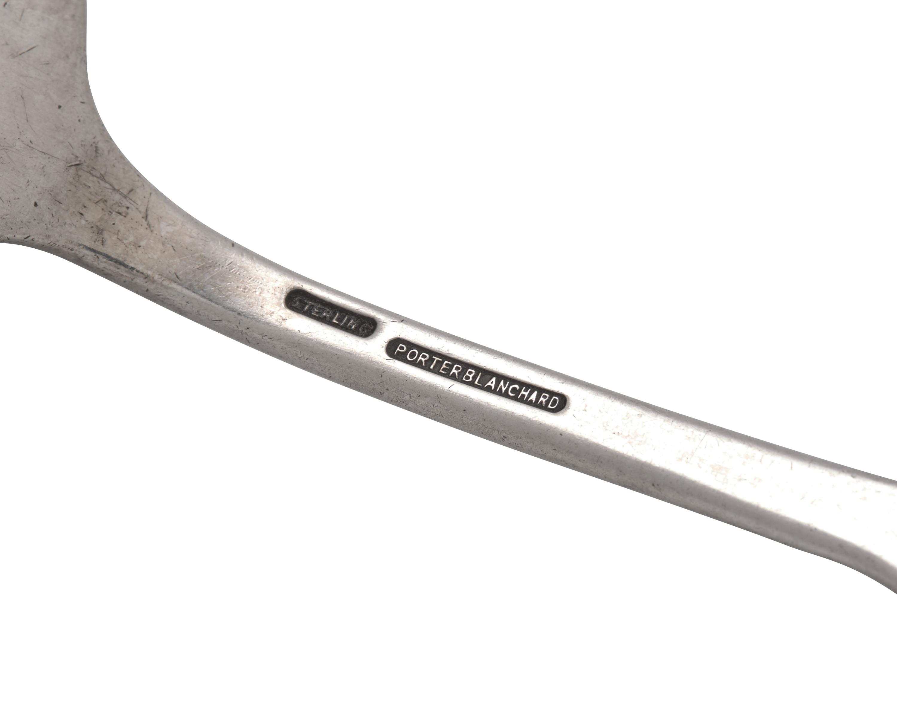 A Group of Six Sterling Silver Pieces of Flatware