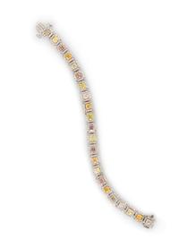 MULTICOLOR DIAMOND BRACELET