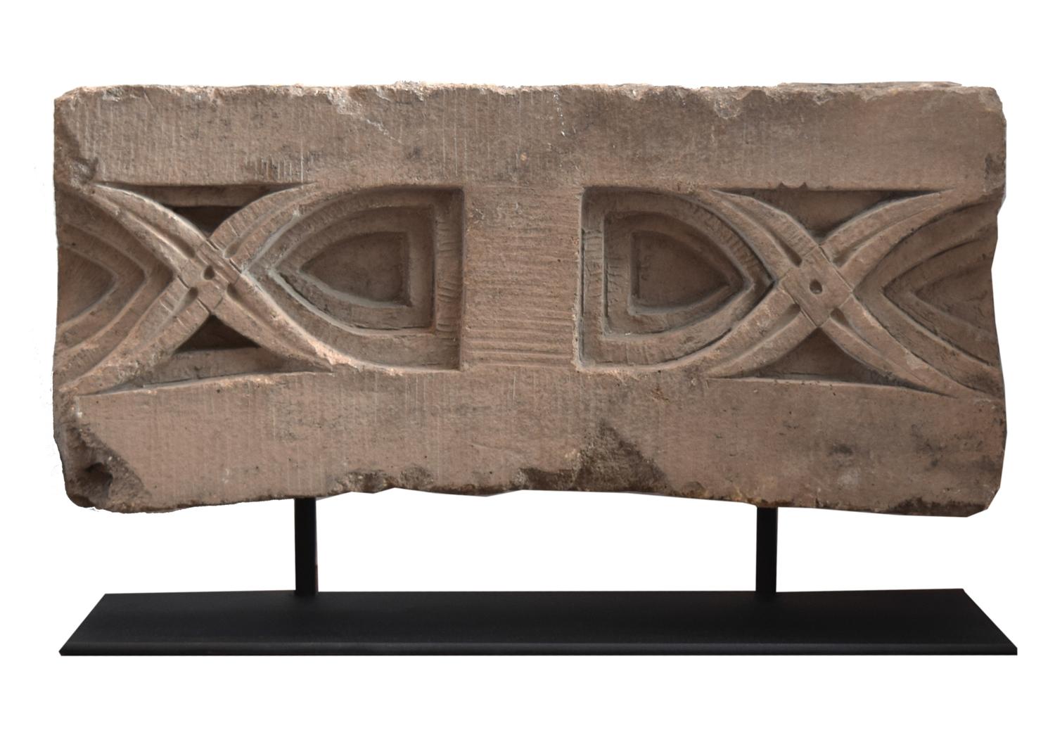 A Sullivan Designed Terra Cotta Facade Fragment from the Chicago Stock Exchange 20.5" W x 6" D x 12" H — United States, 1893