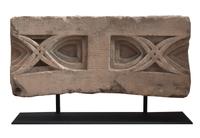 A Sullivan Designed Terra Cotta Facade Fragment from the Chicago Stock Exchange 20.5" W x 6" D x 12" H — United States, 1893