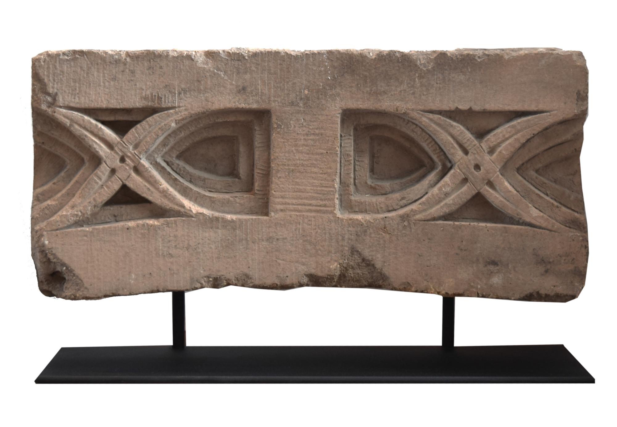 A Sullivan Designed Terra Cotta Facade Fragment from the Chicago Stock Exchange 20.5" W x 6" D x 12" H — United States, 1893