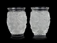 A Pair of Lalique Bagatelle Vases
