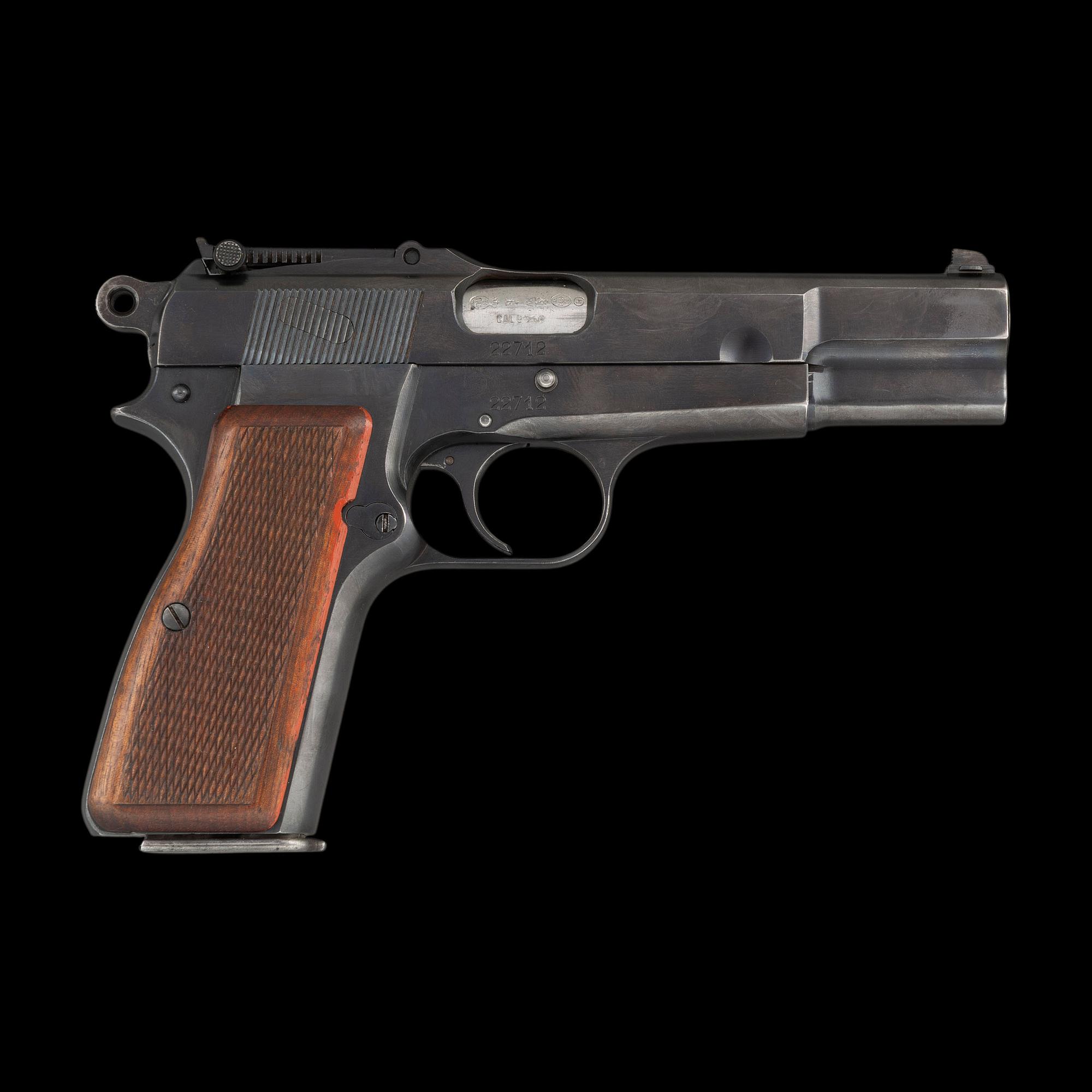 **Belgian Military Marked GP-35 Browning Hi-Power