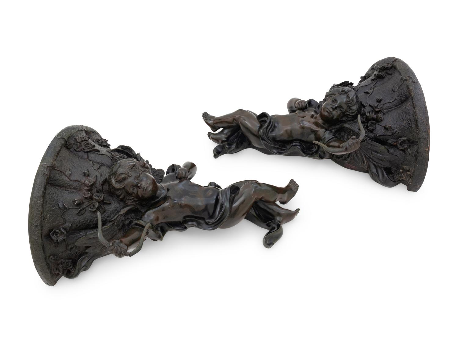 A Pair of Composite Wall Pockets