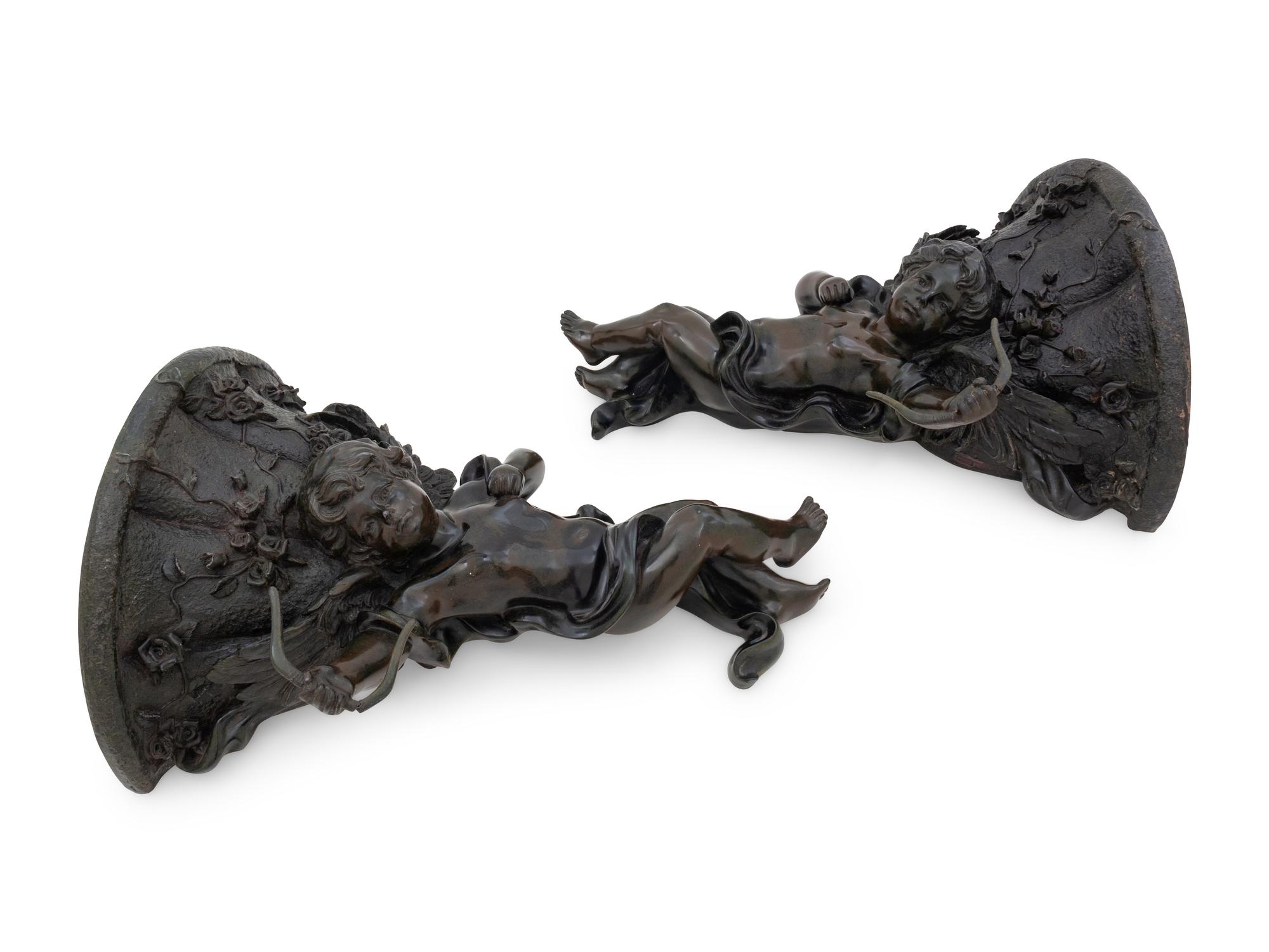A Pair of Composite Wall Pockets