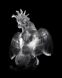 A Lalique Cacatoès Sculpture