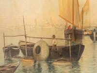 Fishermen in Venice Harbor