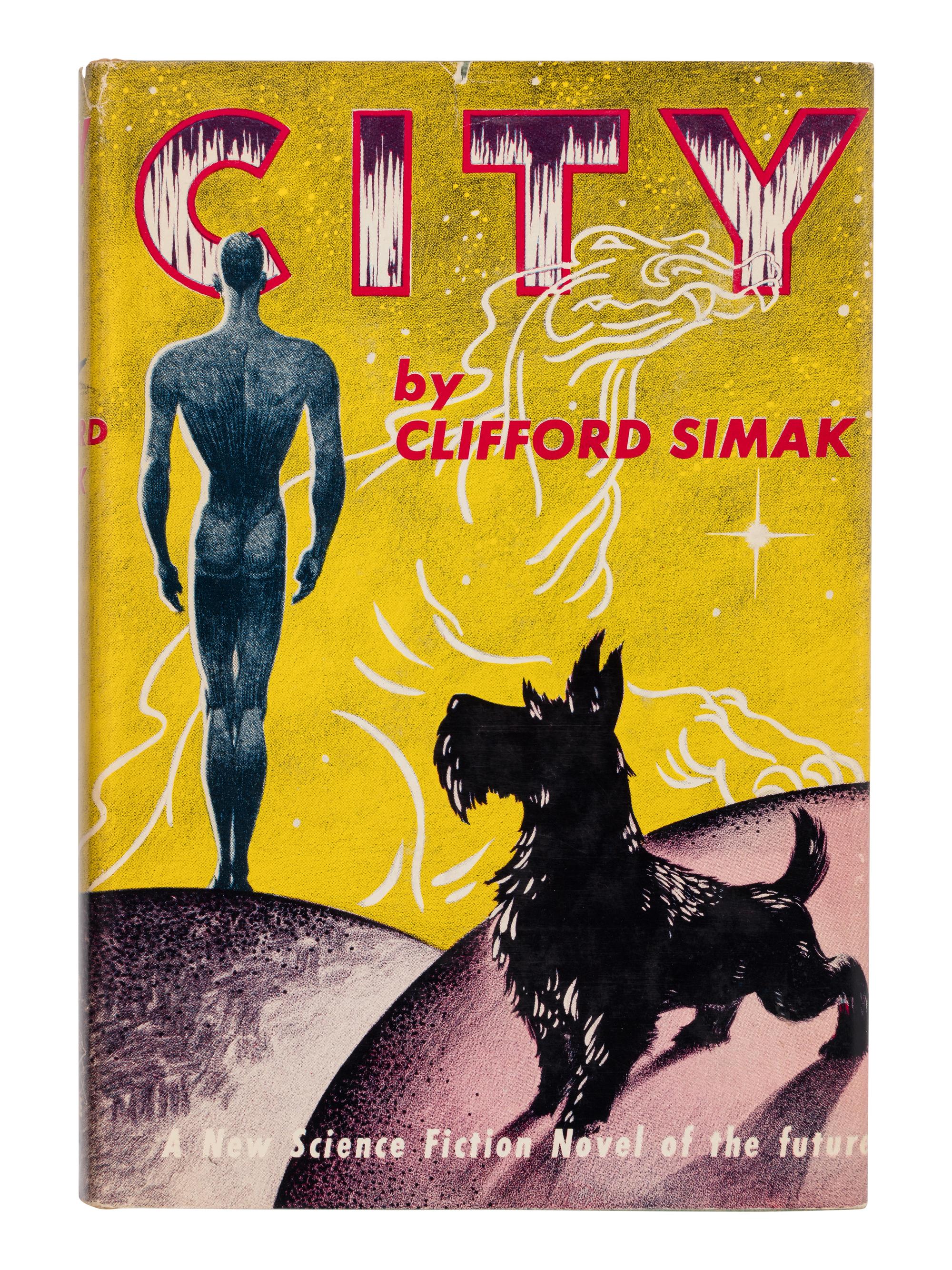 SIMAK, Clifford (1904-1988). City. New York: Gnome Press, 1952.