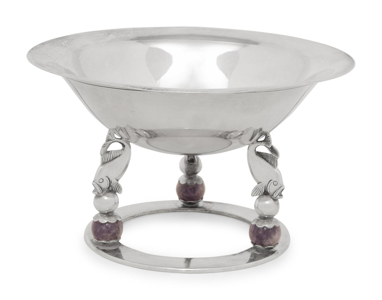 An American Silver Compote