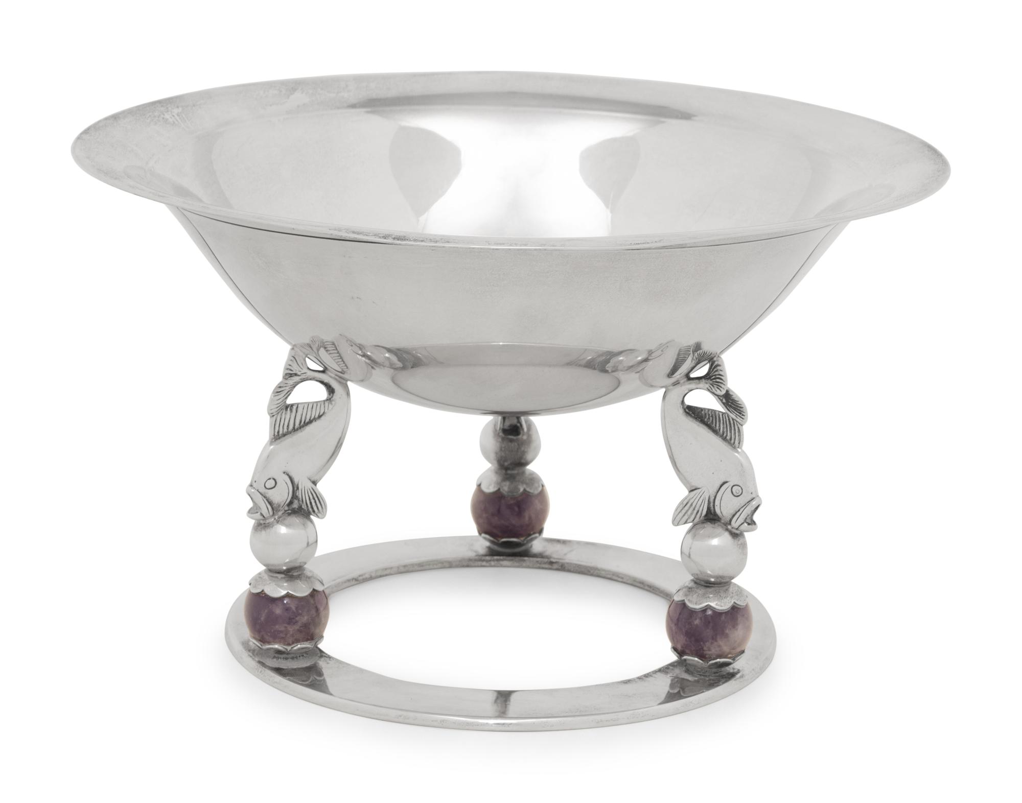 An American Silver Compote