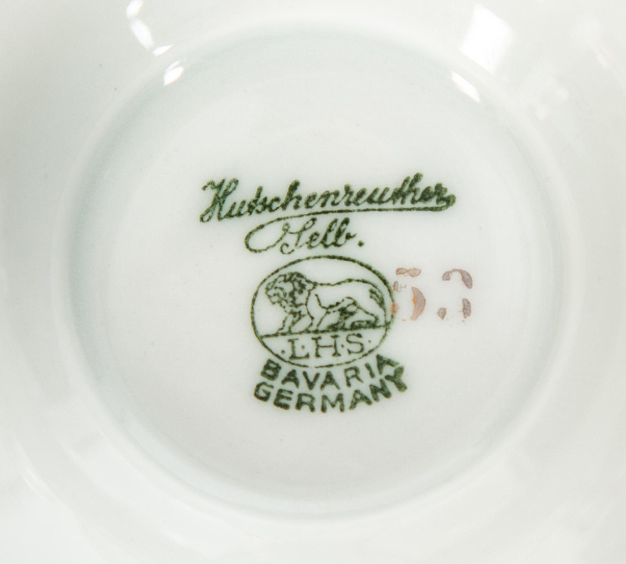 A Hutschenreuther Porcelain Brighton Dinner Service — 20th Century